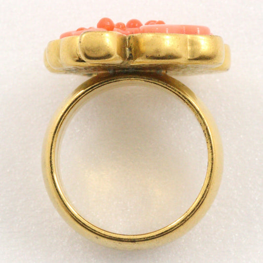 Chanel Gold Plated Ring 13