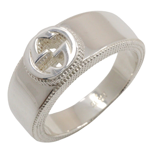 Luxury Gucci Trending 2025 Interlocking G Silver 925 Ring