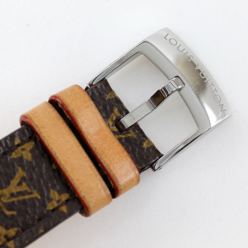 Louis Vuitton Tambour Watch Q1313 Stainless Steel Quartz
