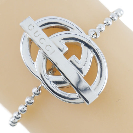 Luxury Gucci Trending 2025 Interlocking G Silver Bracelet Unisex