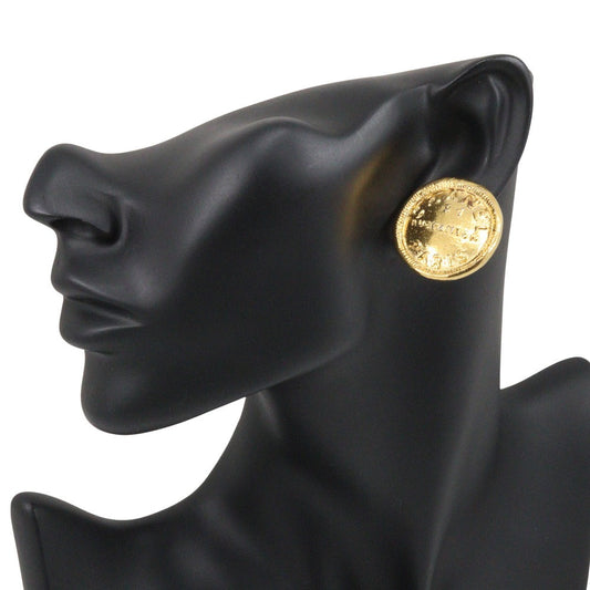 Chanel Vintage Gold Plated Earrings