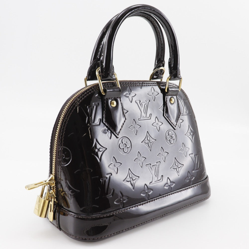 Louis Vuitton Alma BB Monogram Vernis Handbag