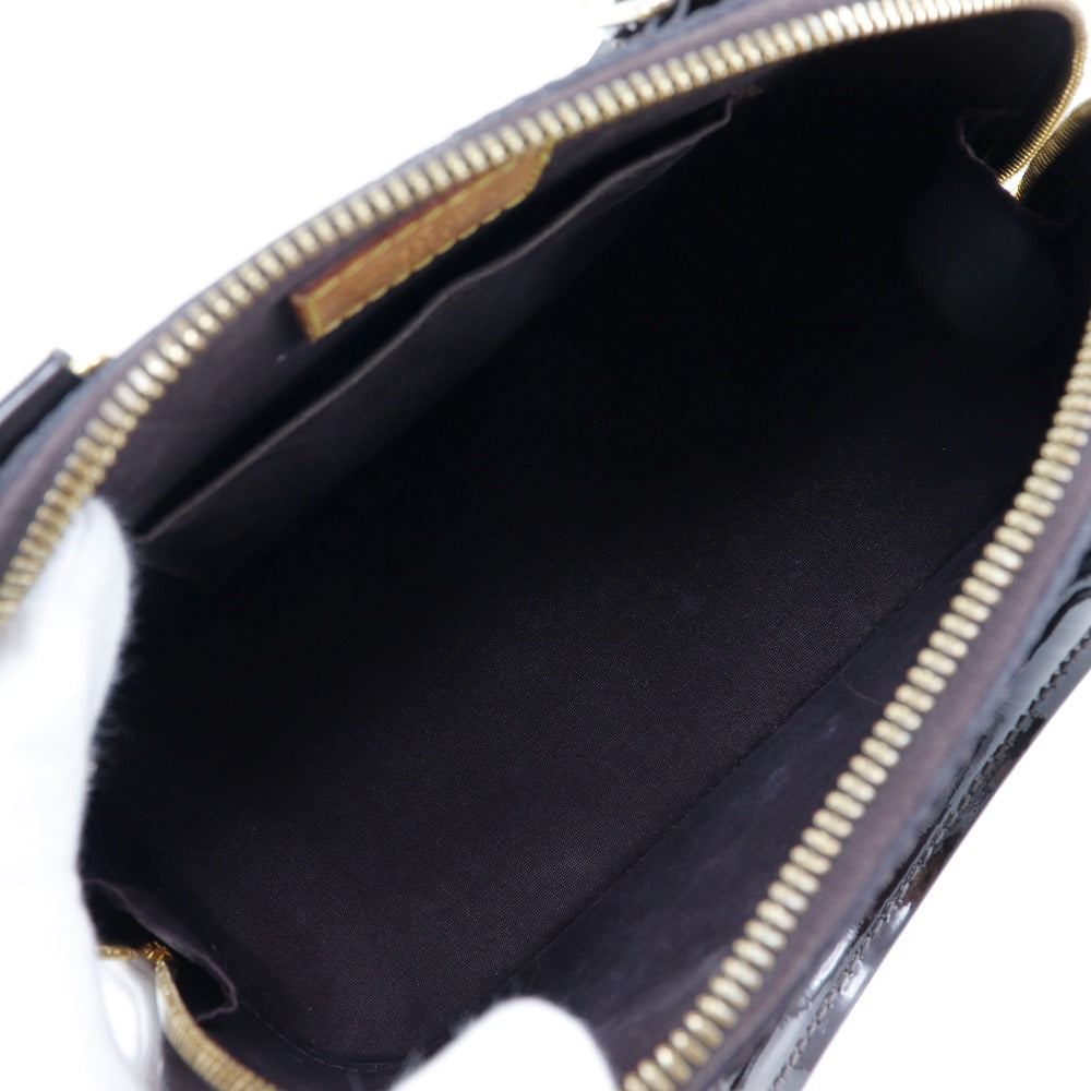 Louis Vuitton Alma BB Monogram Vernis Handbag