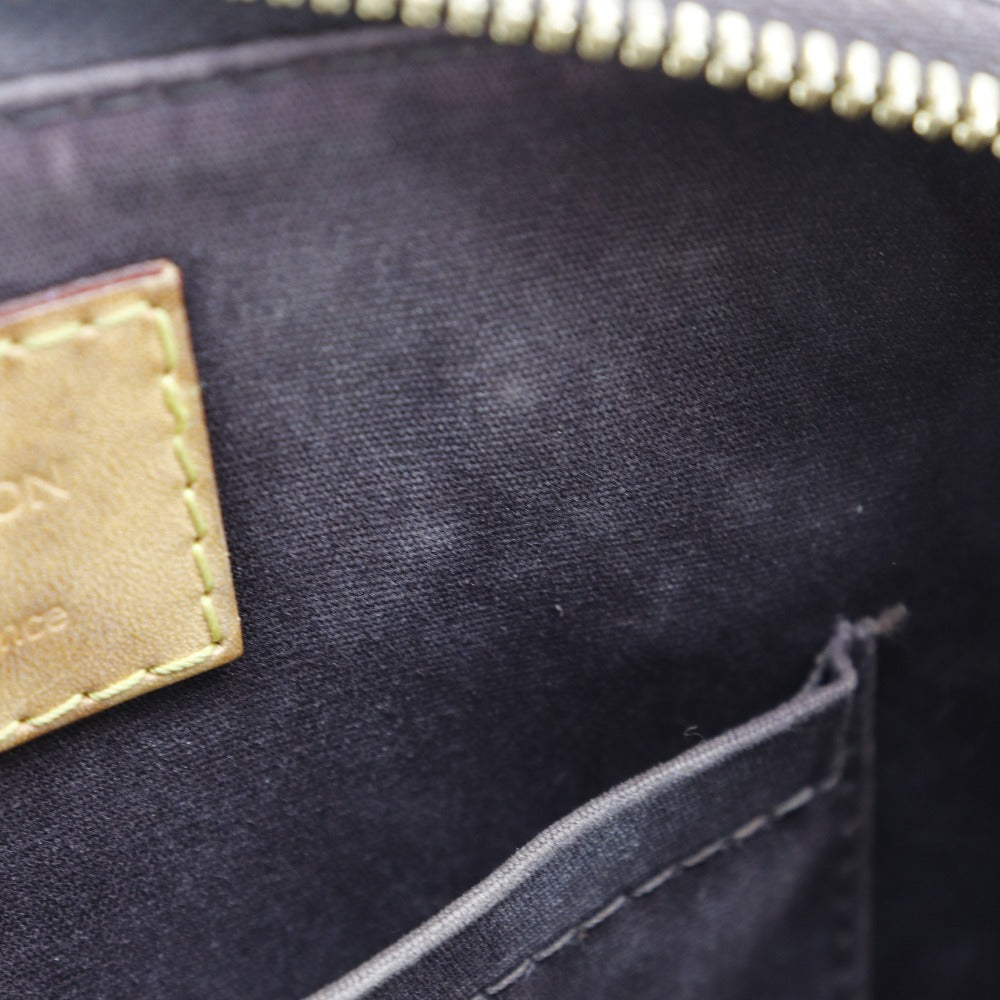 Louis Vuitton Alma BB Monogram Vernis Handbag