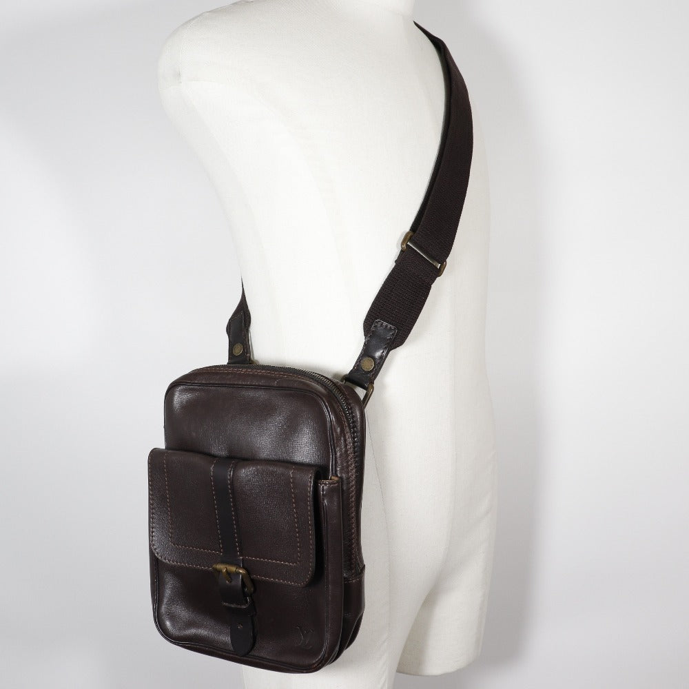 Louis Vuitton Leather Iroquois Shoulder Bag M92534