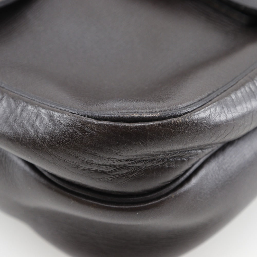 LOUIS VUITTON Shoulder Bag M92534 leather Brown Utah Irokuwa