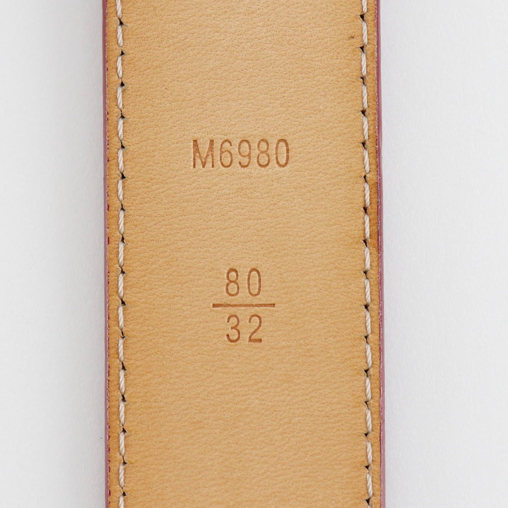 Louis Vuitton Monogram Vernis Belt M6980