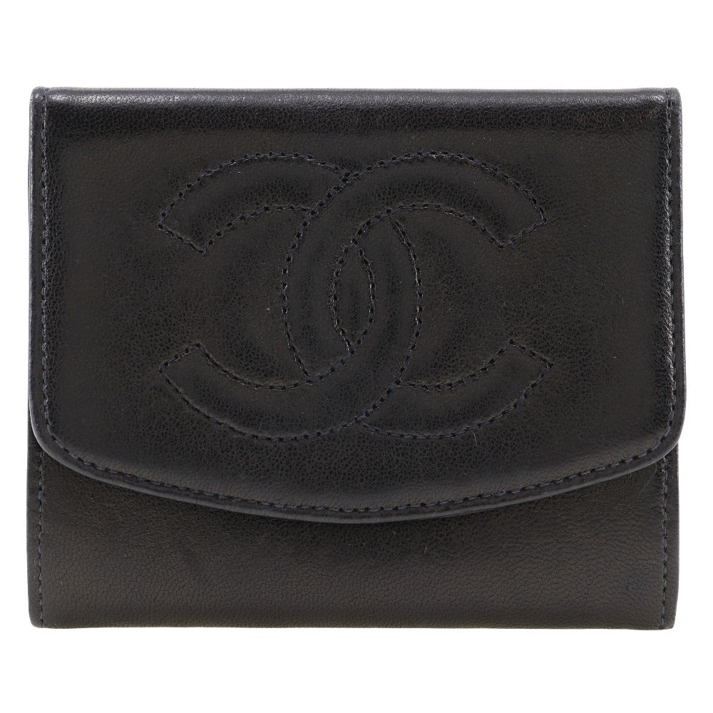 Chanel Lambskin Coin Case Vintage Black