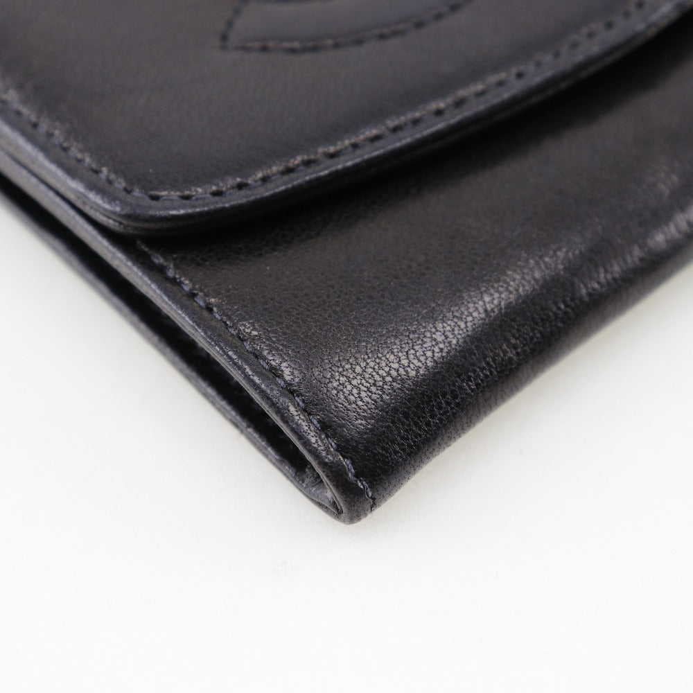 Chanel Lambskin Coin Case Vintage Black