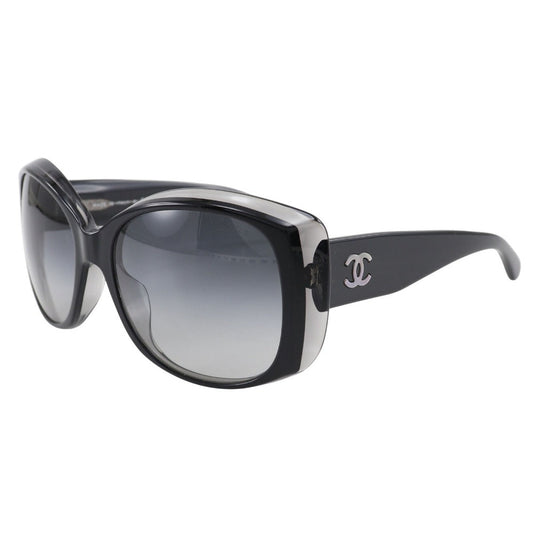 Chanel Coco Mark Gradient Sunglasses Black