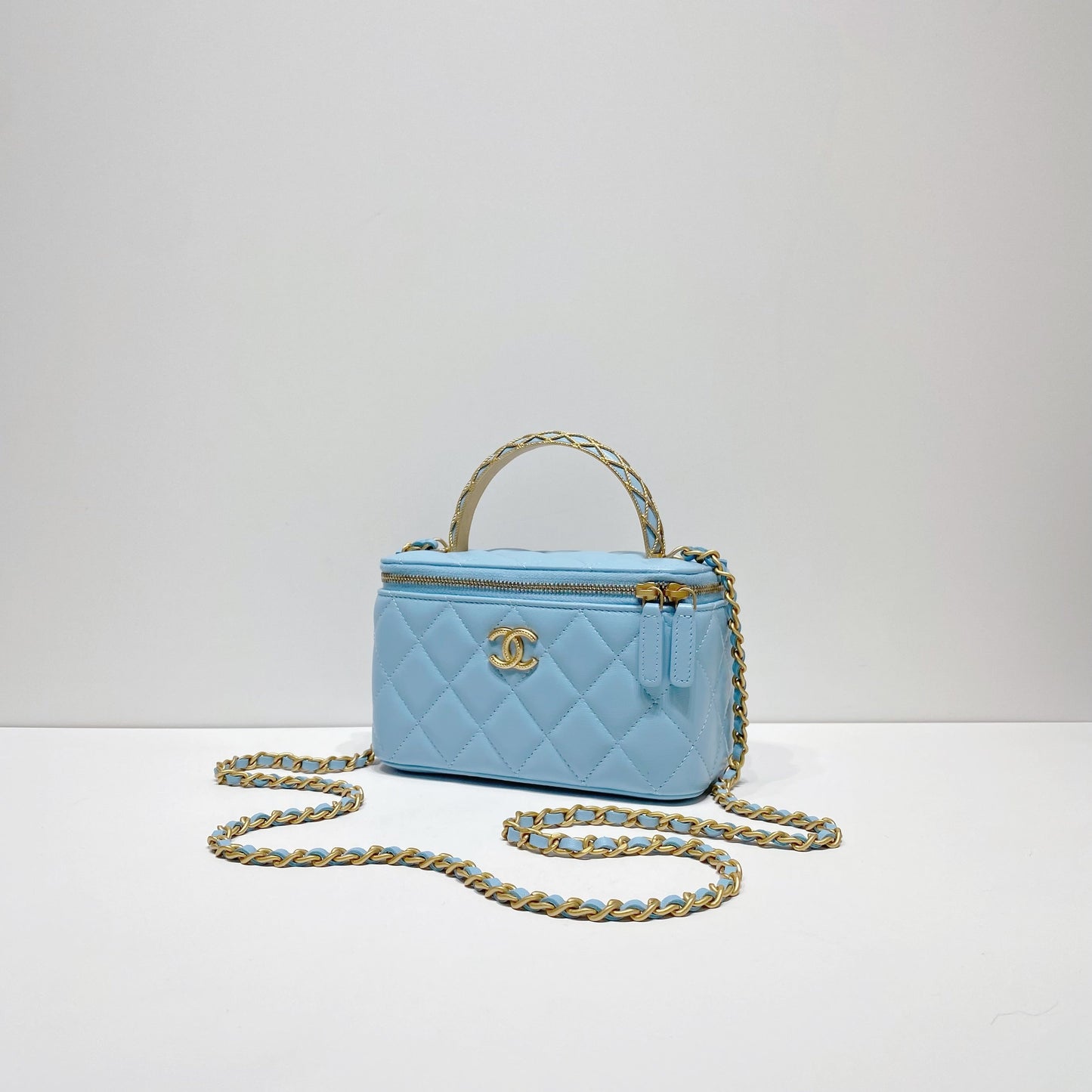 No.4244-Chanel Precious Braids Vanity With Top Handle (Brand New / 全新貨品)
