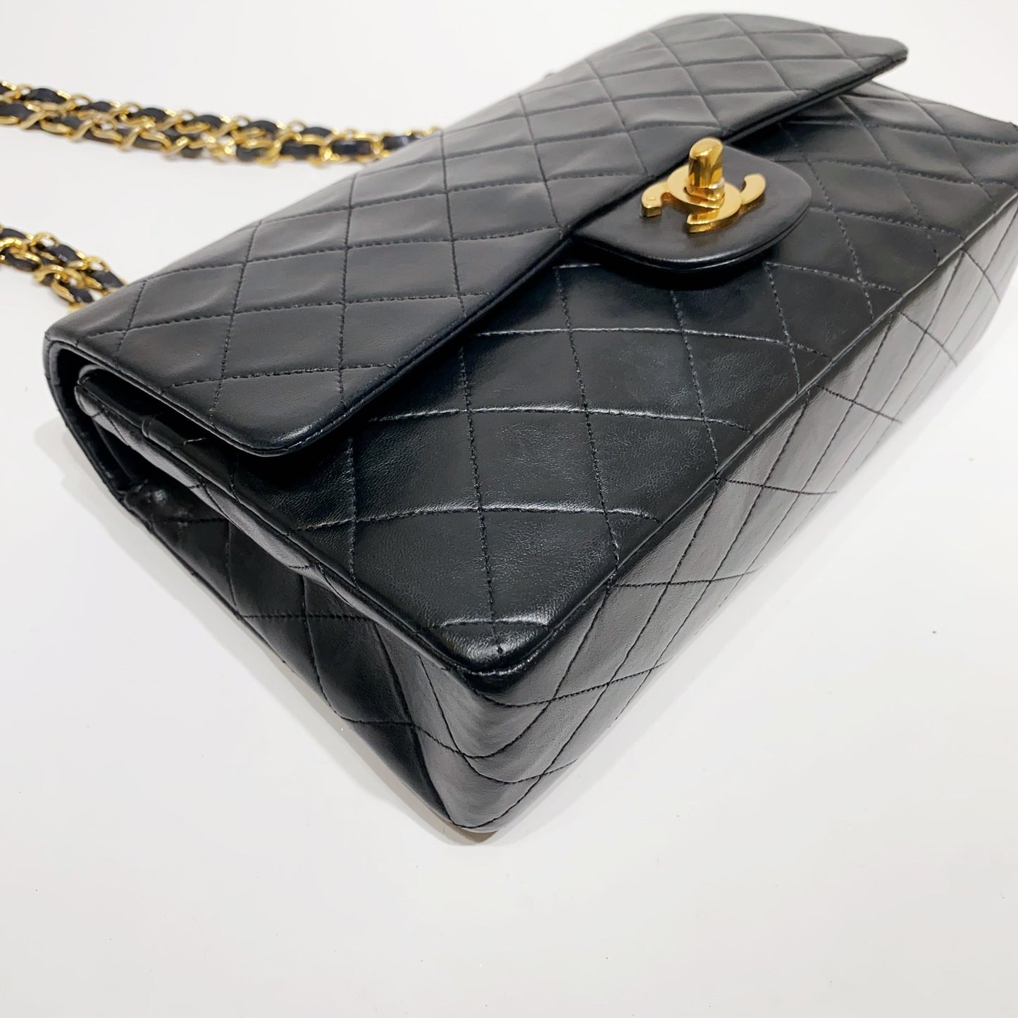 No.4127-Chanel Vintage Lambskin Classic Flap 25cm