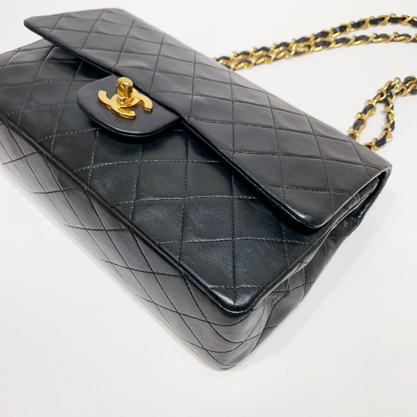 No.4127-Chanel Vintage Lambskin Classic Flap 25cm