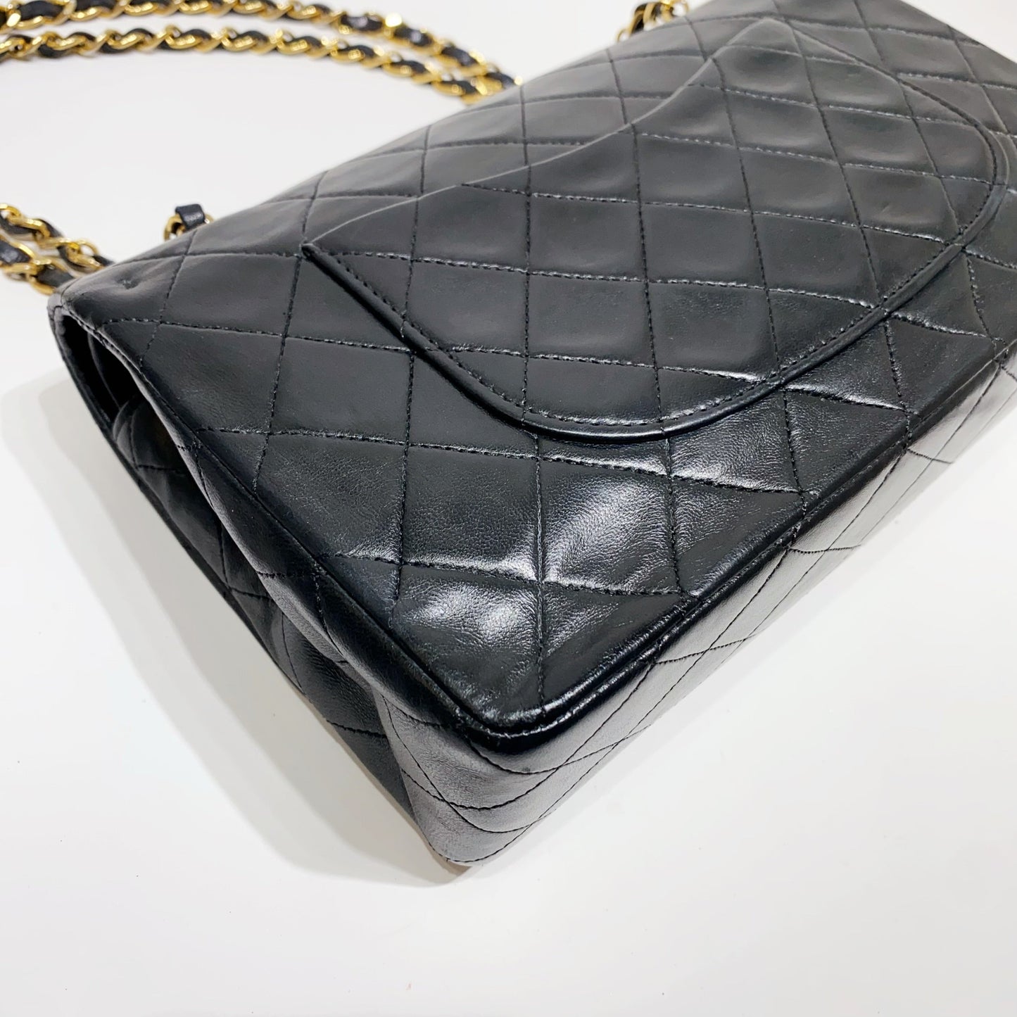 No.4127-Chanel Vintage Lambskin Classic Flap 25cm
