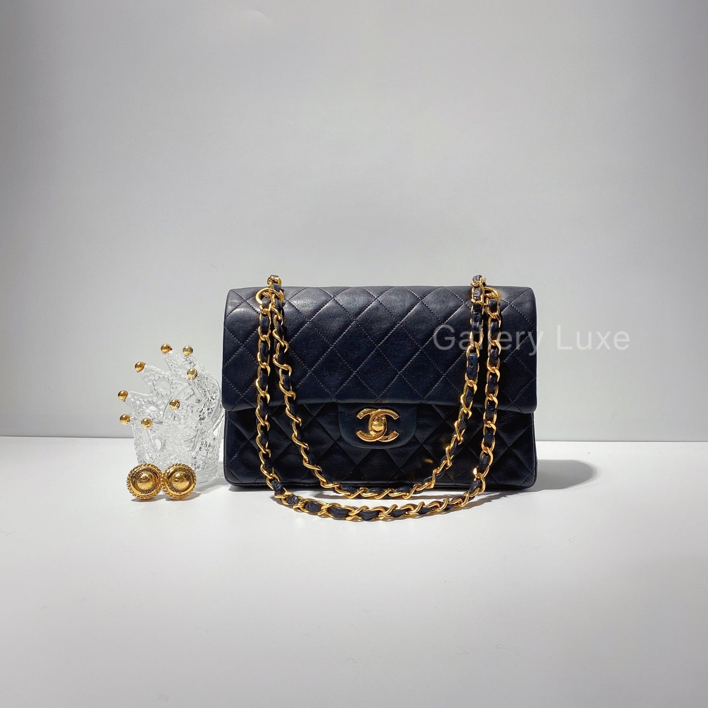 No.2497-Chanel Vintage Lambskin Classic Flap 23cm