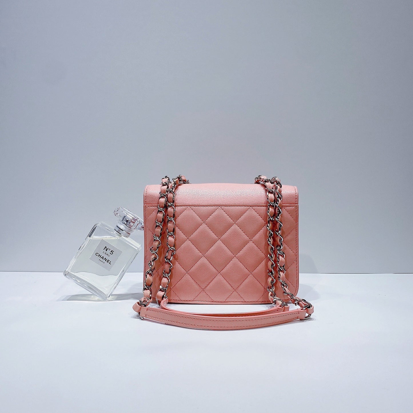 No.3627-Chanel Small CC Box Flap Bag