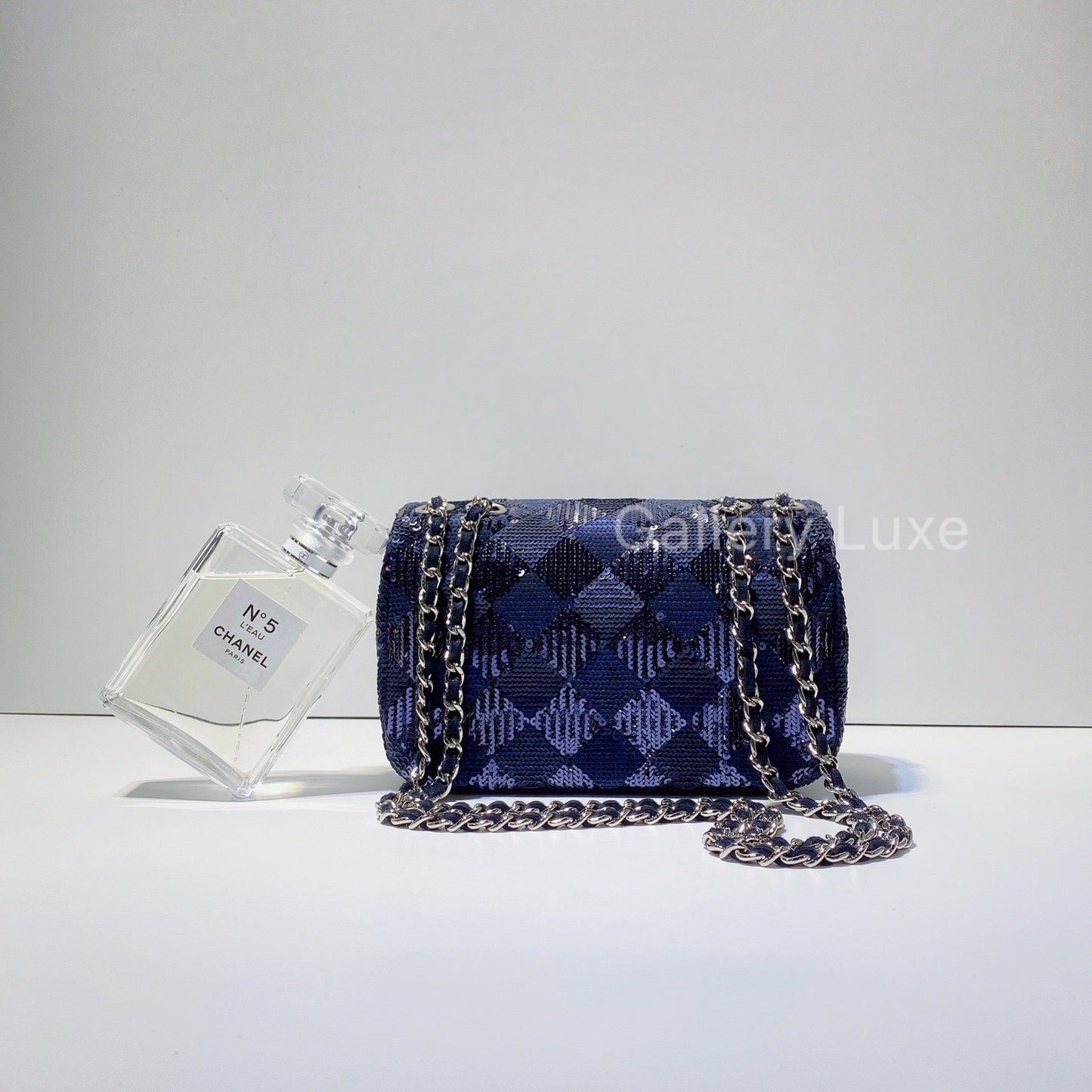 No.001162-2-Chanel Sequin Mini Flap Bag