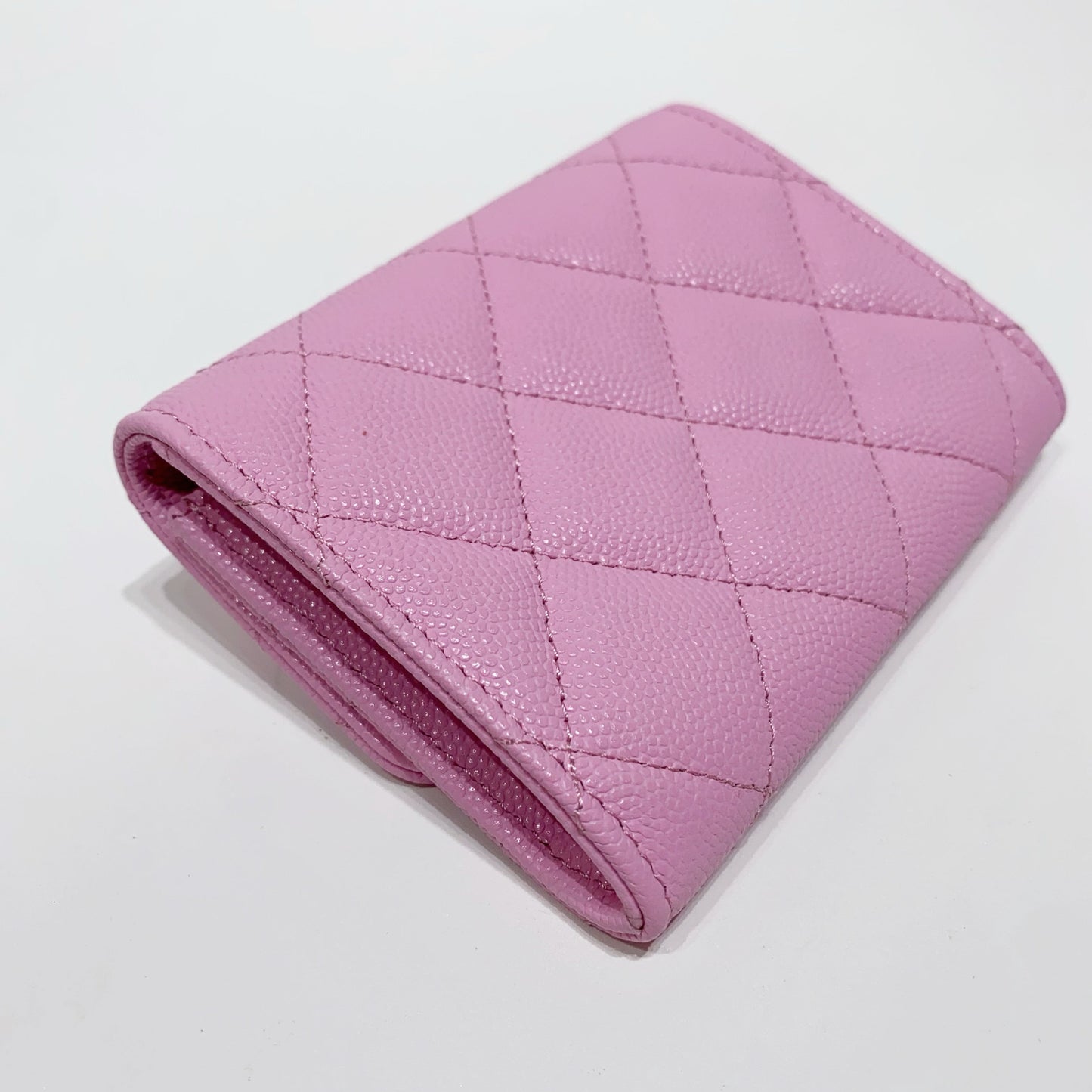 No.001632-2-Chanel Diamond Lace Flap Coins Purse (Brand New / 全新貨品)