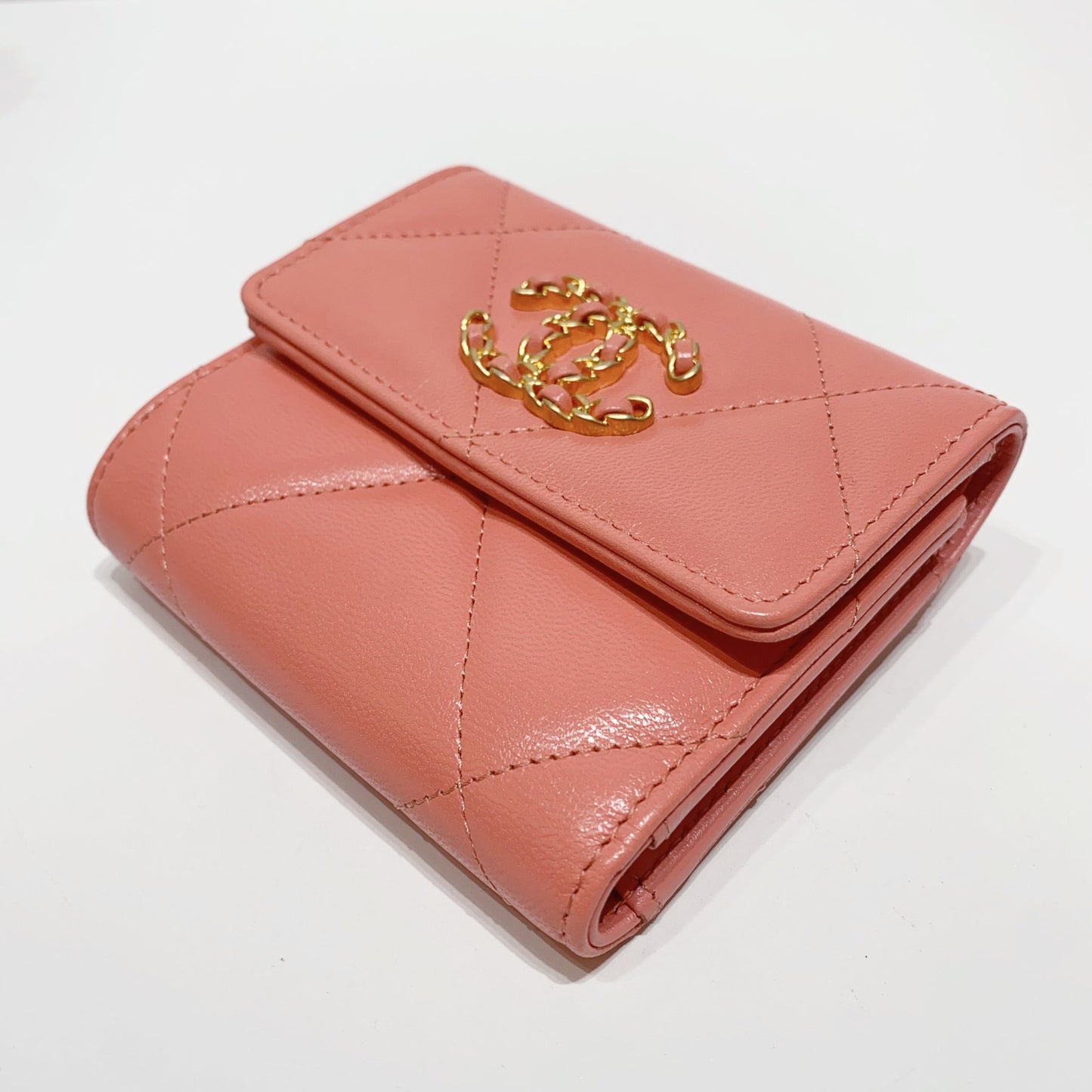 No.4148-Chanel 19 Small Wallet