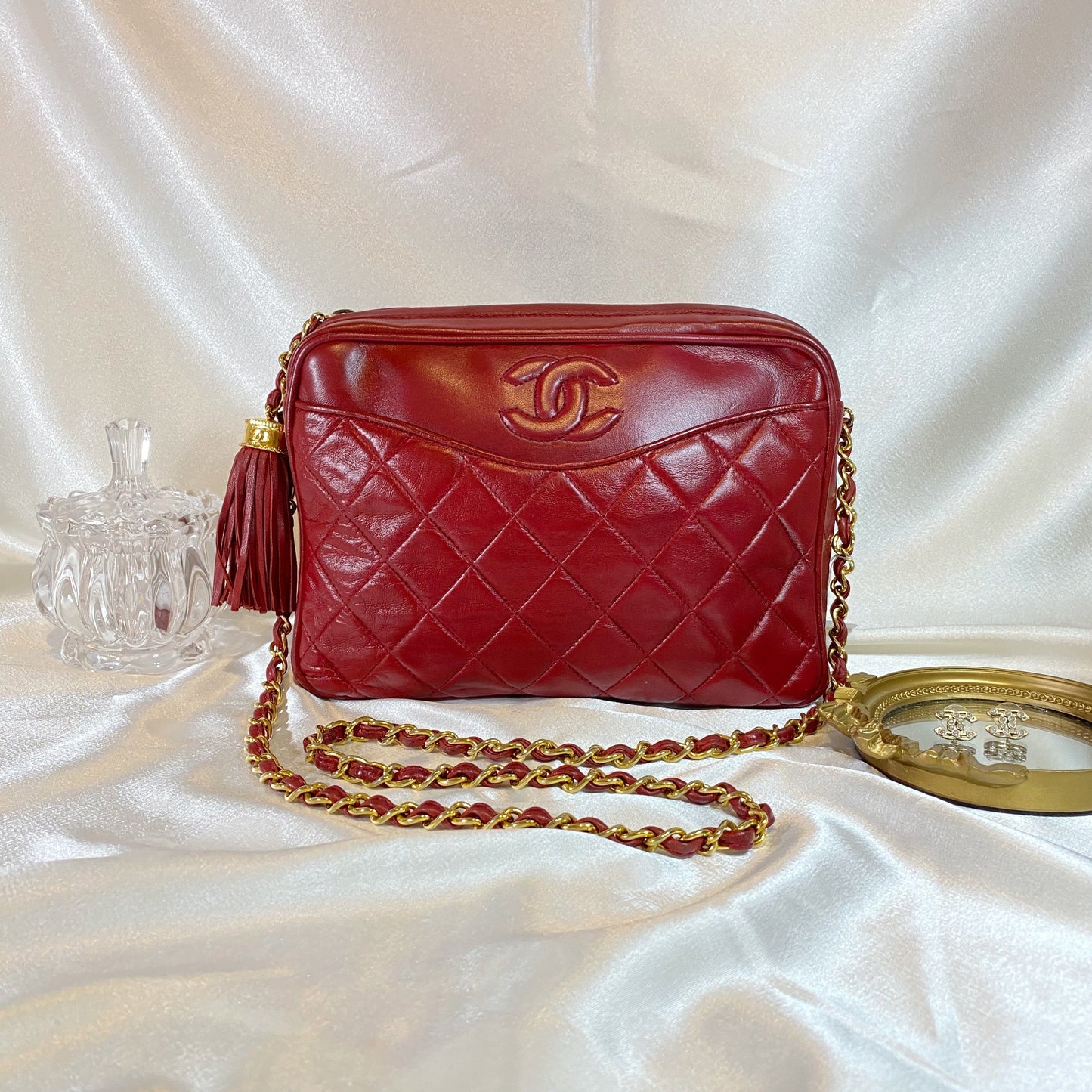 No.2012-Chanel Vintage Camera Bag 23cm