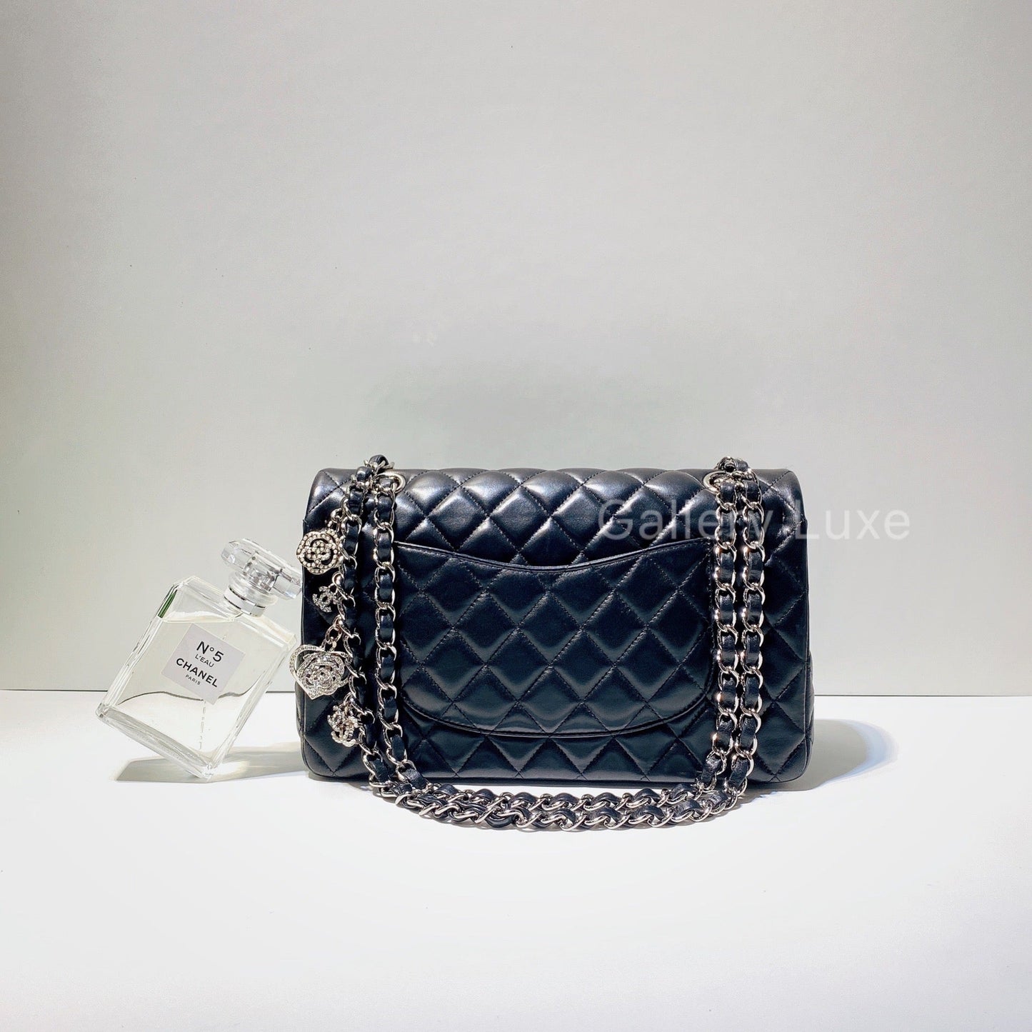 No.2907-Chanel Lambskin Valentine Flap Bag