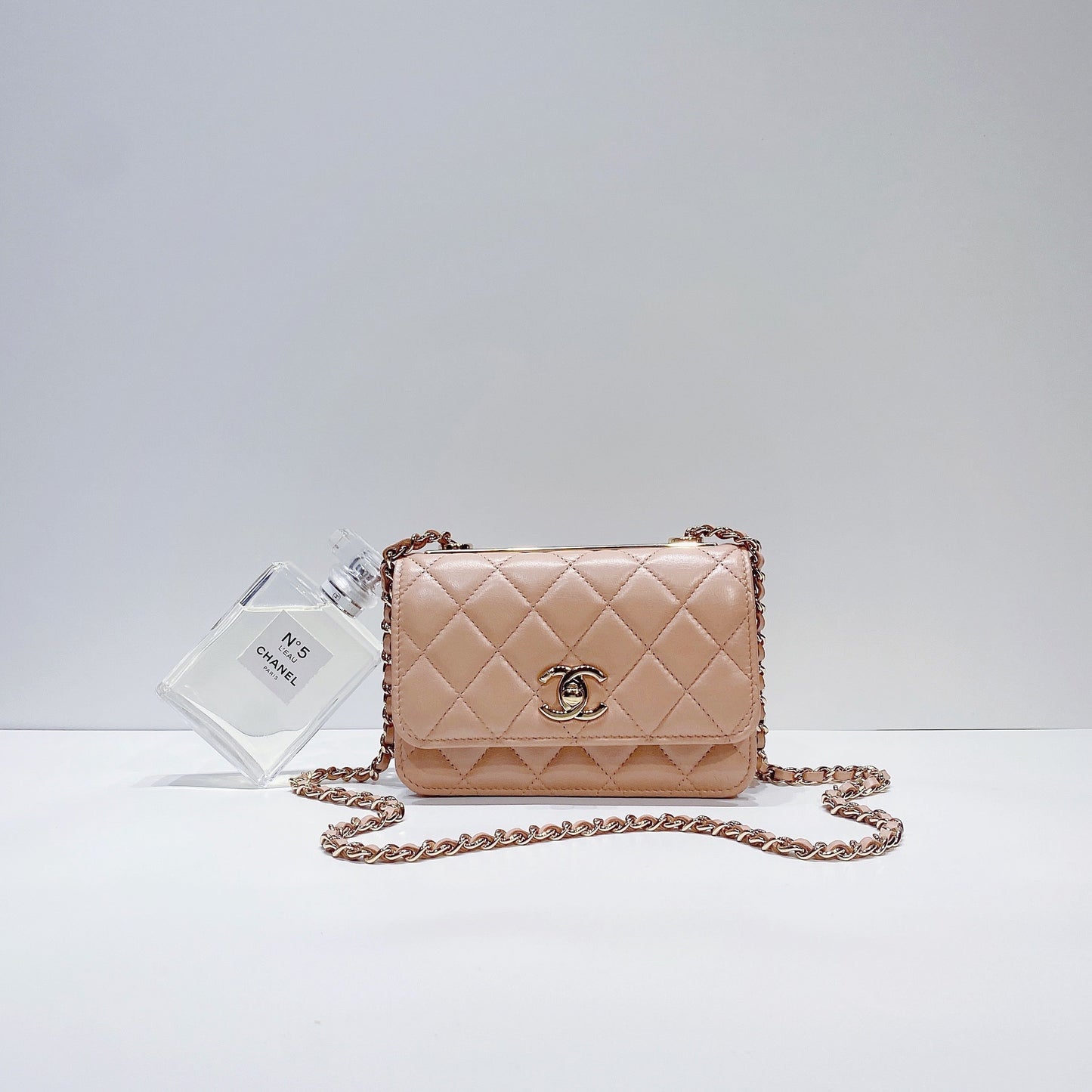 No.3630-Chanel Trendy CC Wallet On Chain