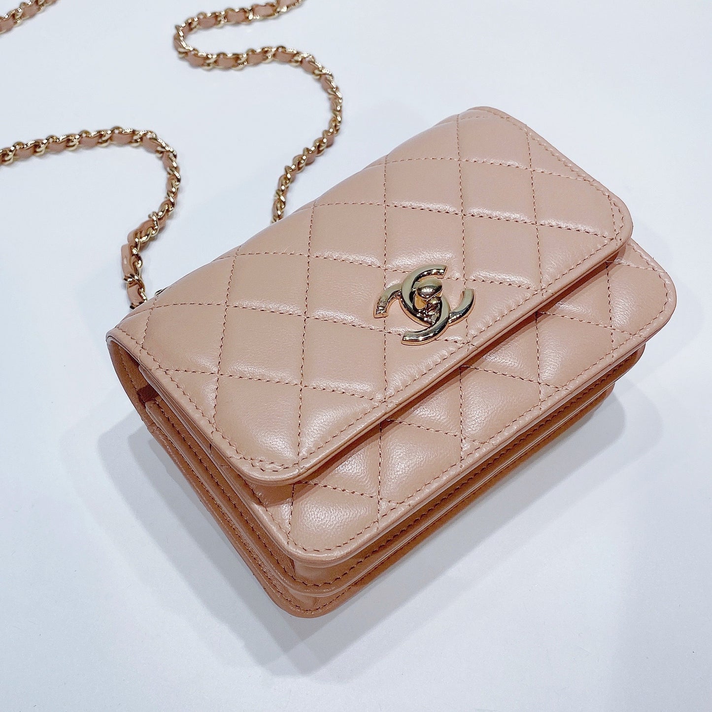 No.3630-Chanel Trendy CC Wallet On Chain