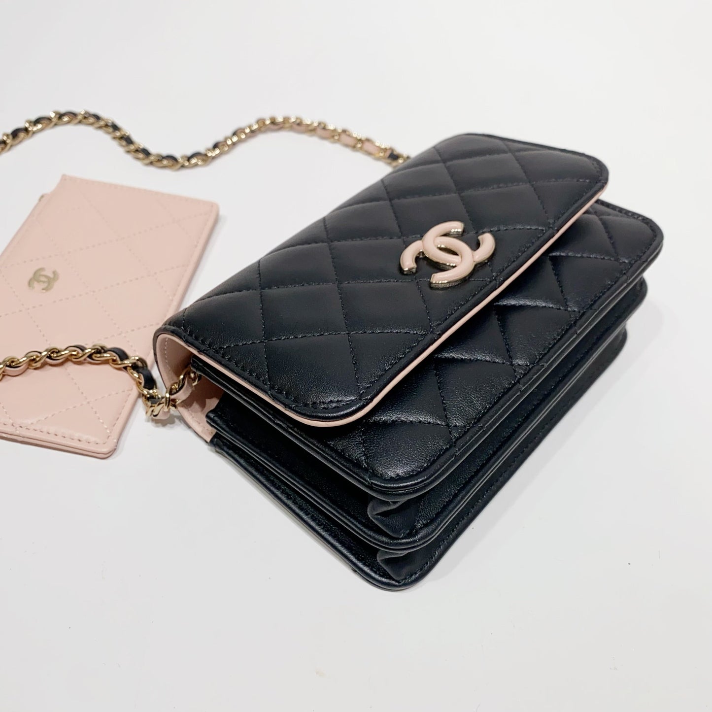 No.4168-Chanel Sunset Boulevard Clutch With Chain