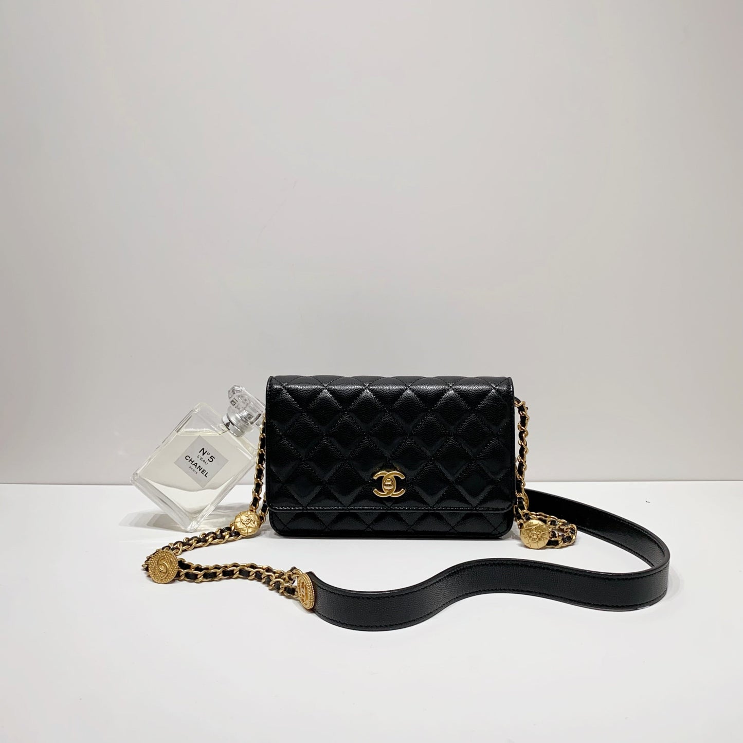 No.4172-Chanel Twist Your Button Wallet On Chain