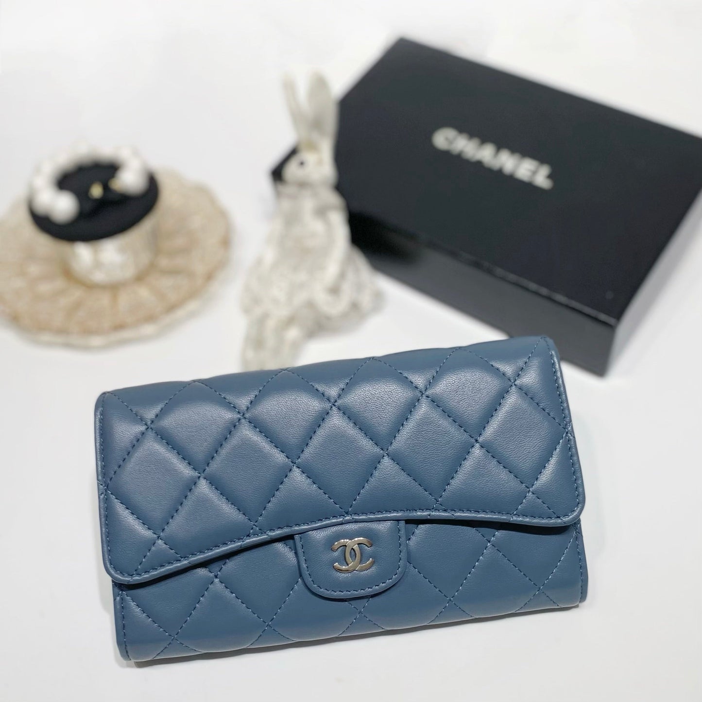No.4162-Chanel Timeless Classic Long Wallet