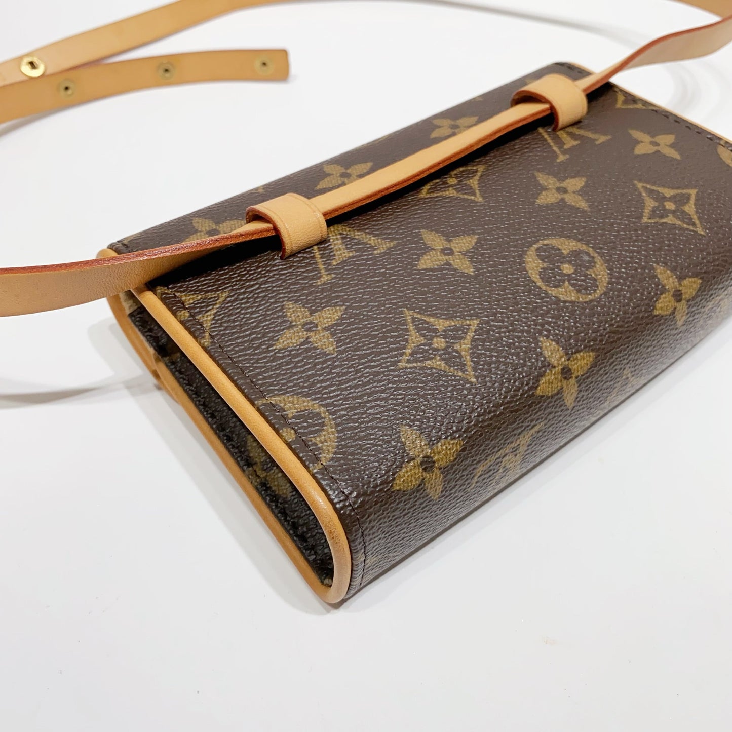 No.4184-Louis Vuitton Monogram Pochette Florentine Belt Bag