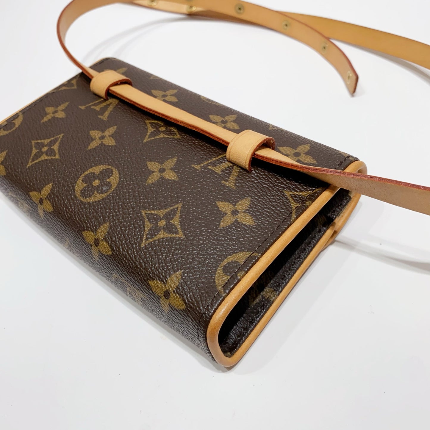 No.4184-Louis Vuitton Monogram Pochette Florentine Belt Bag