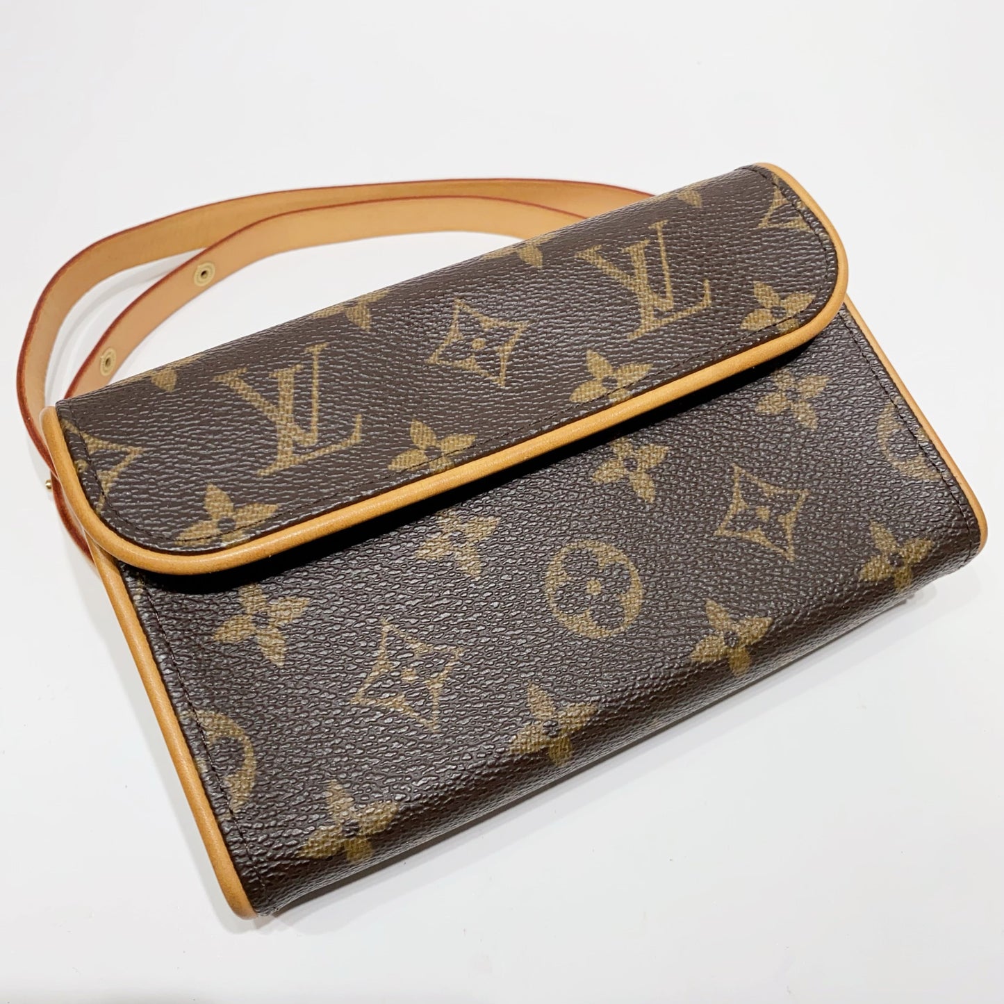 No.4184-Louis Vuitton Monogram Pochette Florentine Belt Bag
