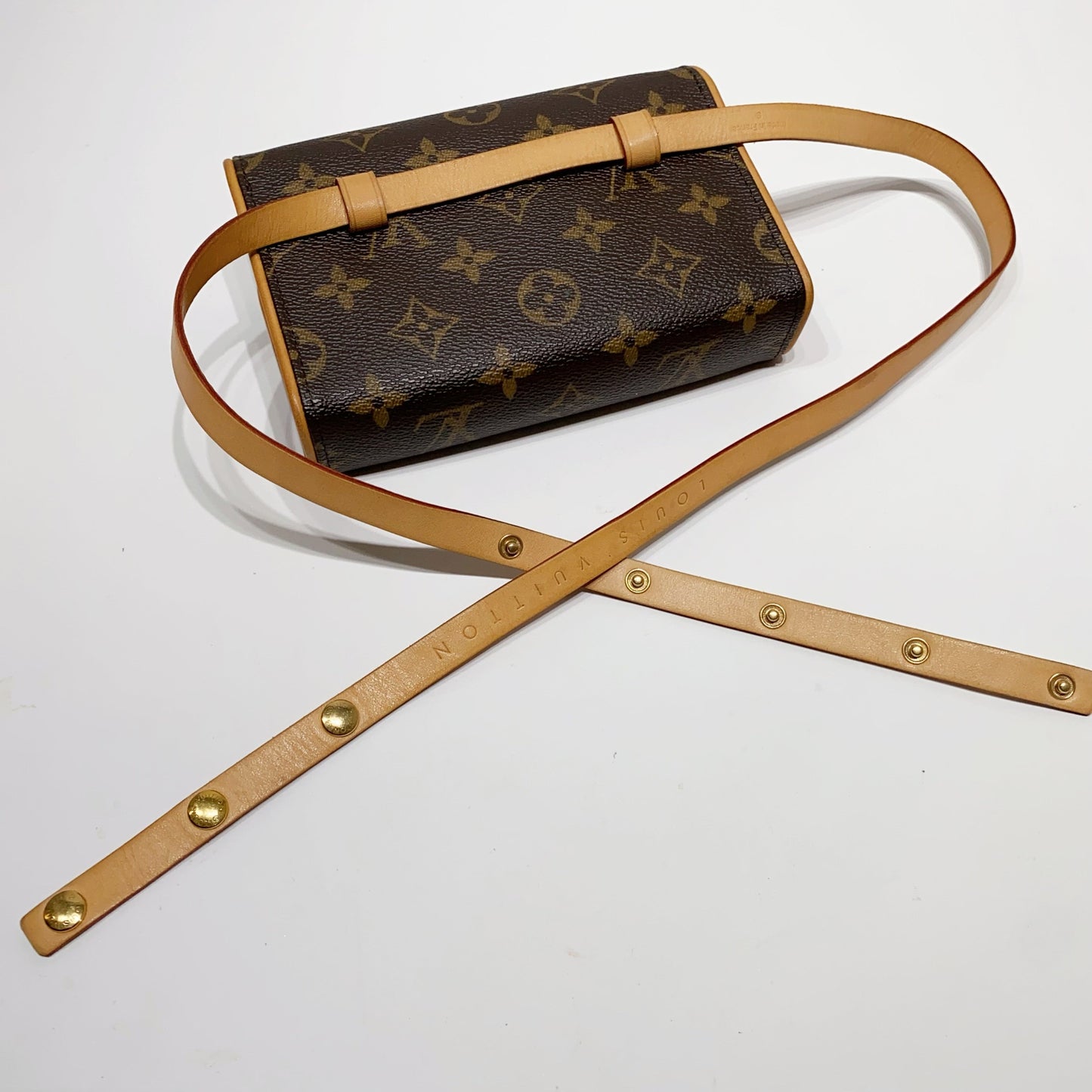 No.4184-Louis Vuitton Monogram Pochette Florentine Belt Bag