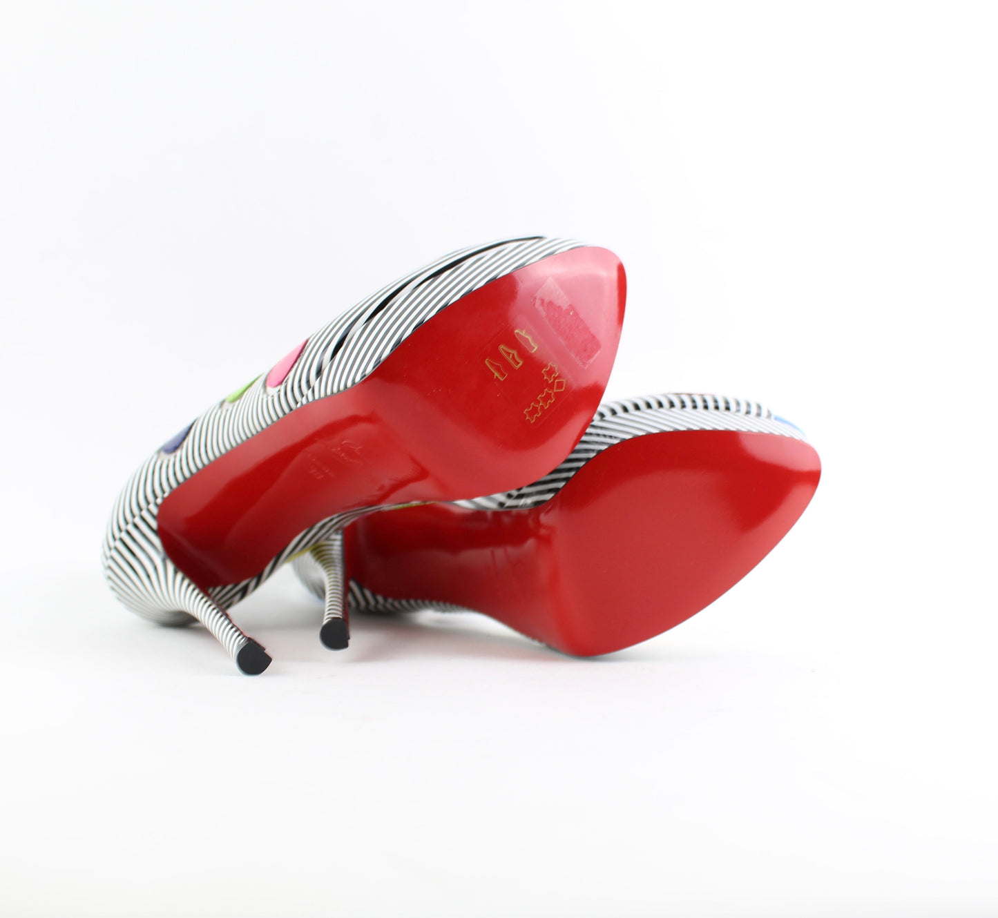 CHRISTIAN LOUBOUTIN LADY BUG 150mm SIZE 38