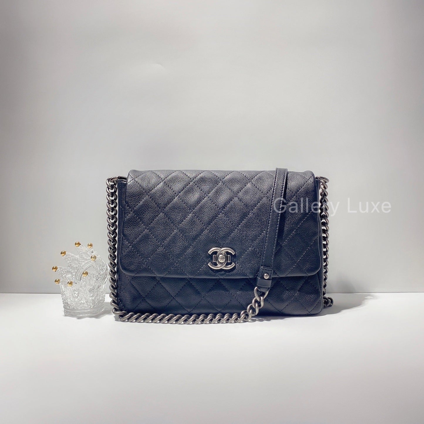 No.001480-Chanel Satchel Couture Messenger Bag