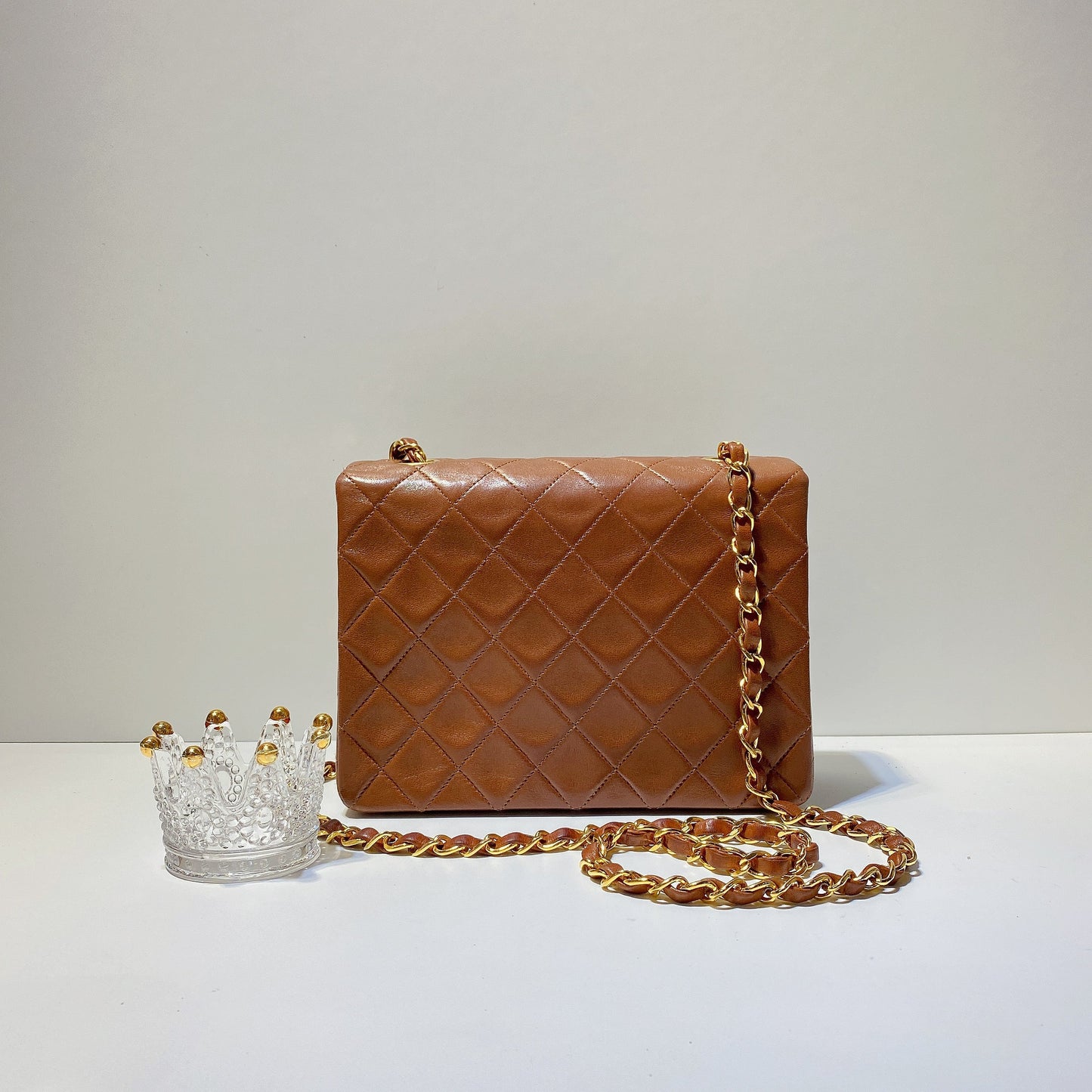 No.2816-Chanel Vintage Lambskin Classic Mini 20cm