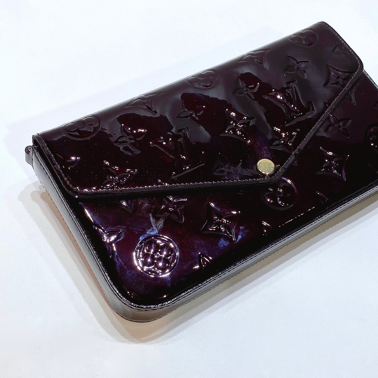 No.001506-Louis Vuitton Monogram Vernis Felicie Pochette