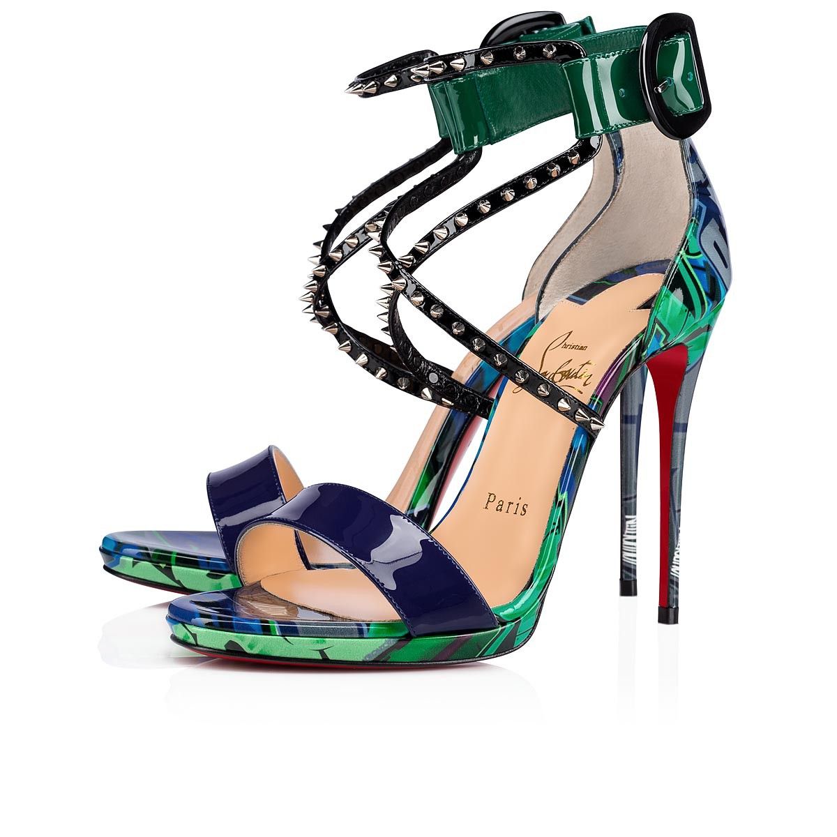 CHRISTIAN LOUBOUTIN CHOCA LUX 120