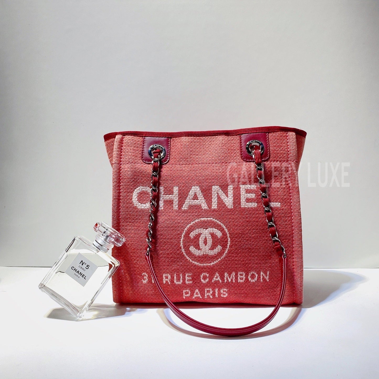 No.3131-Chanel Small Deauville Tote Bag