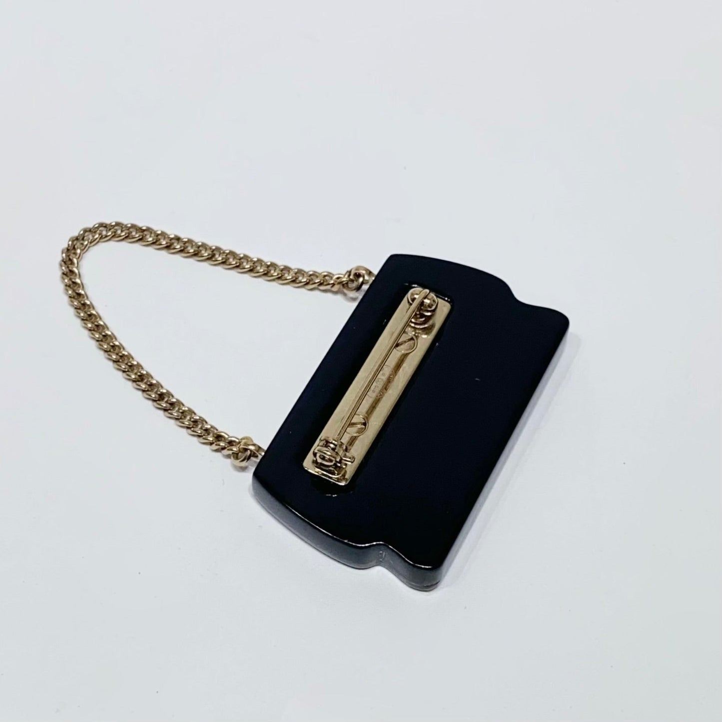 No.4197-Chanel Acrylic Bag Charm Brooch
