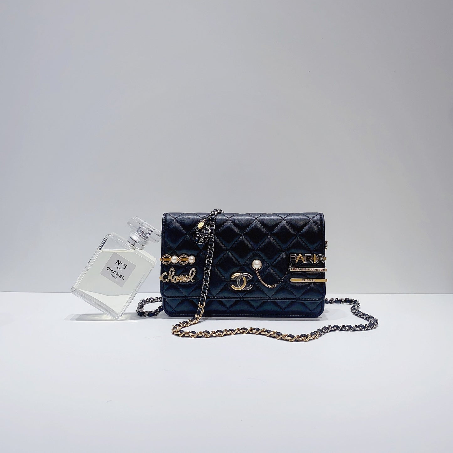 No.3722-Chanel Coco Clips Wallet On Chain (Brand New/全新)