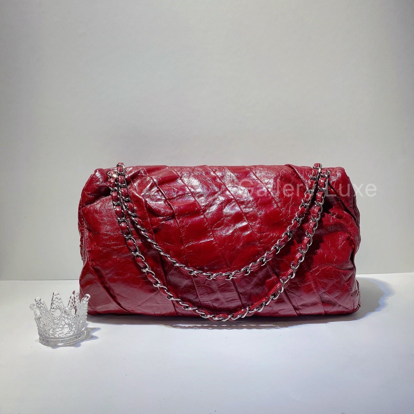 No.2804-Chanel Calfskin Twisted Flap Bag