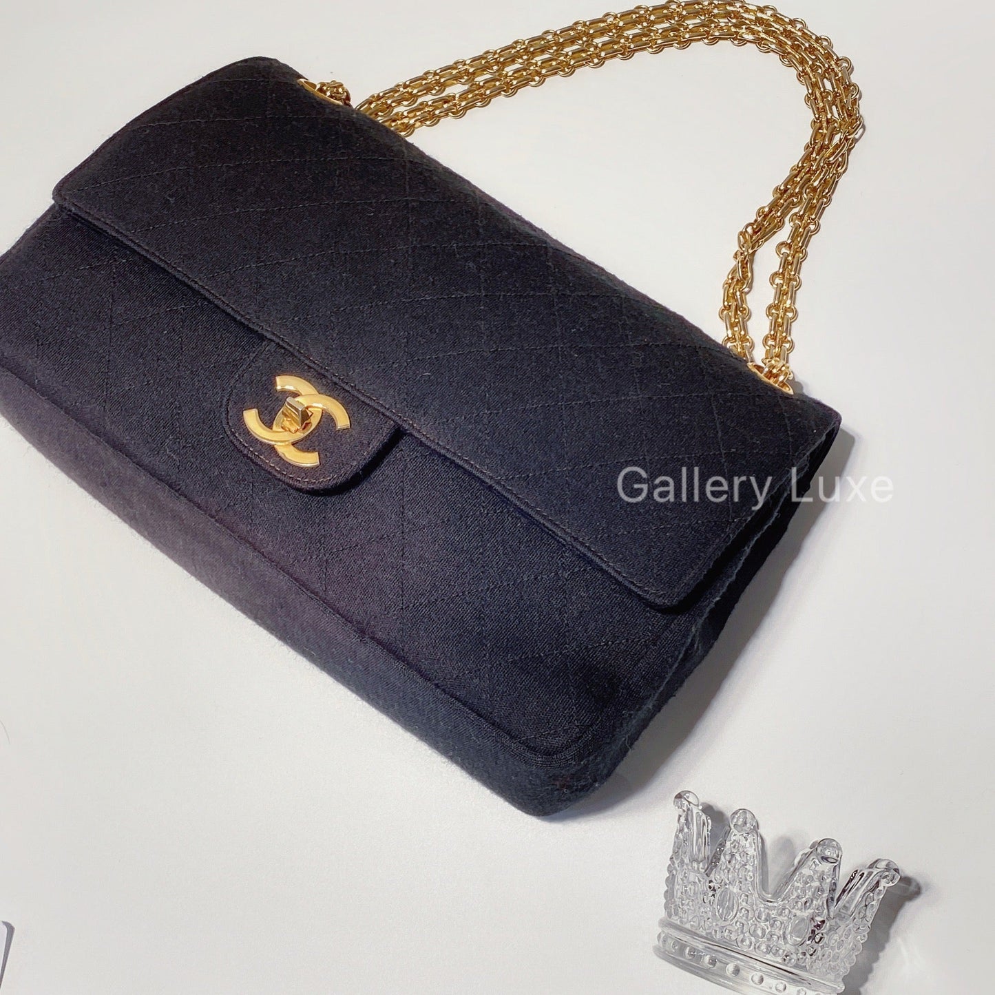 No.2506-Chanel Vintage Jersey Classic Flap Bag
