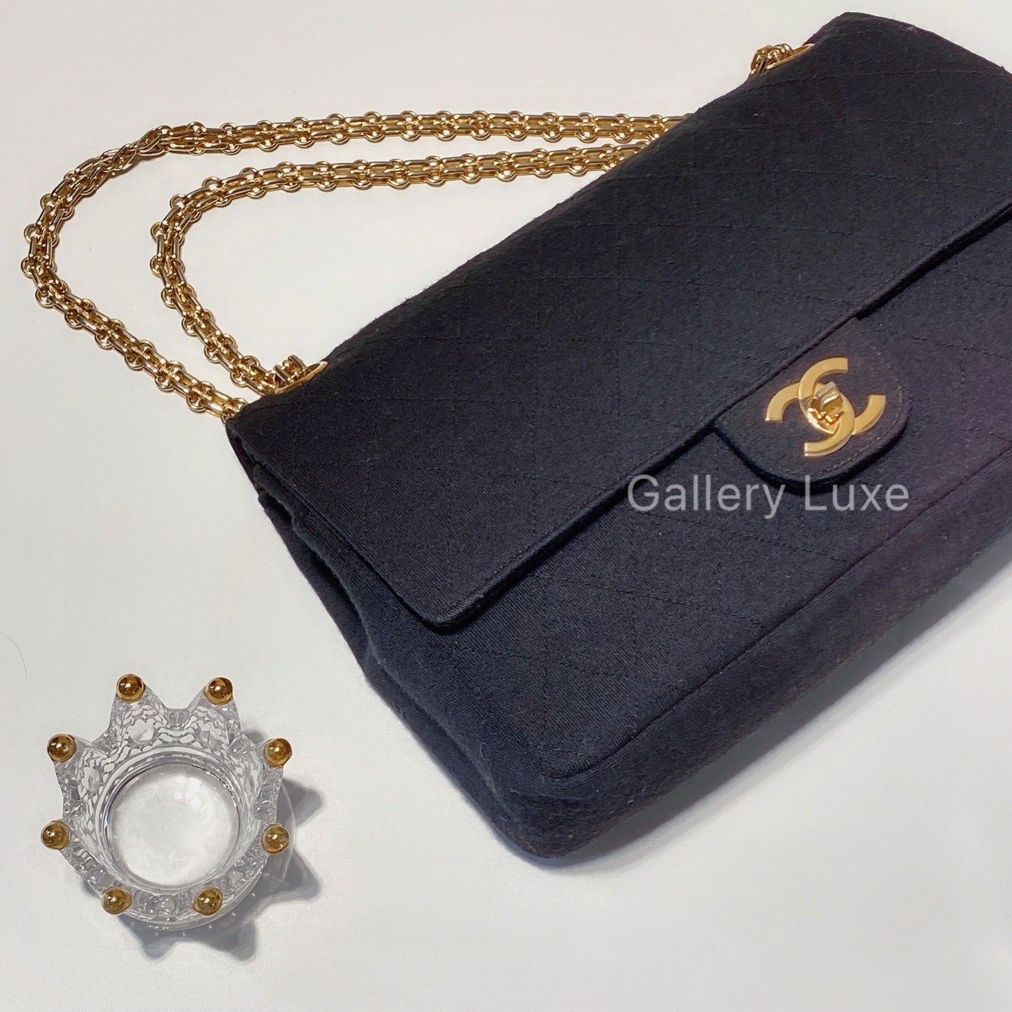 No.2506-Chanel Vintage Jersey Classic Flap Bag
