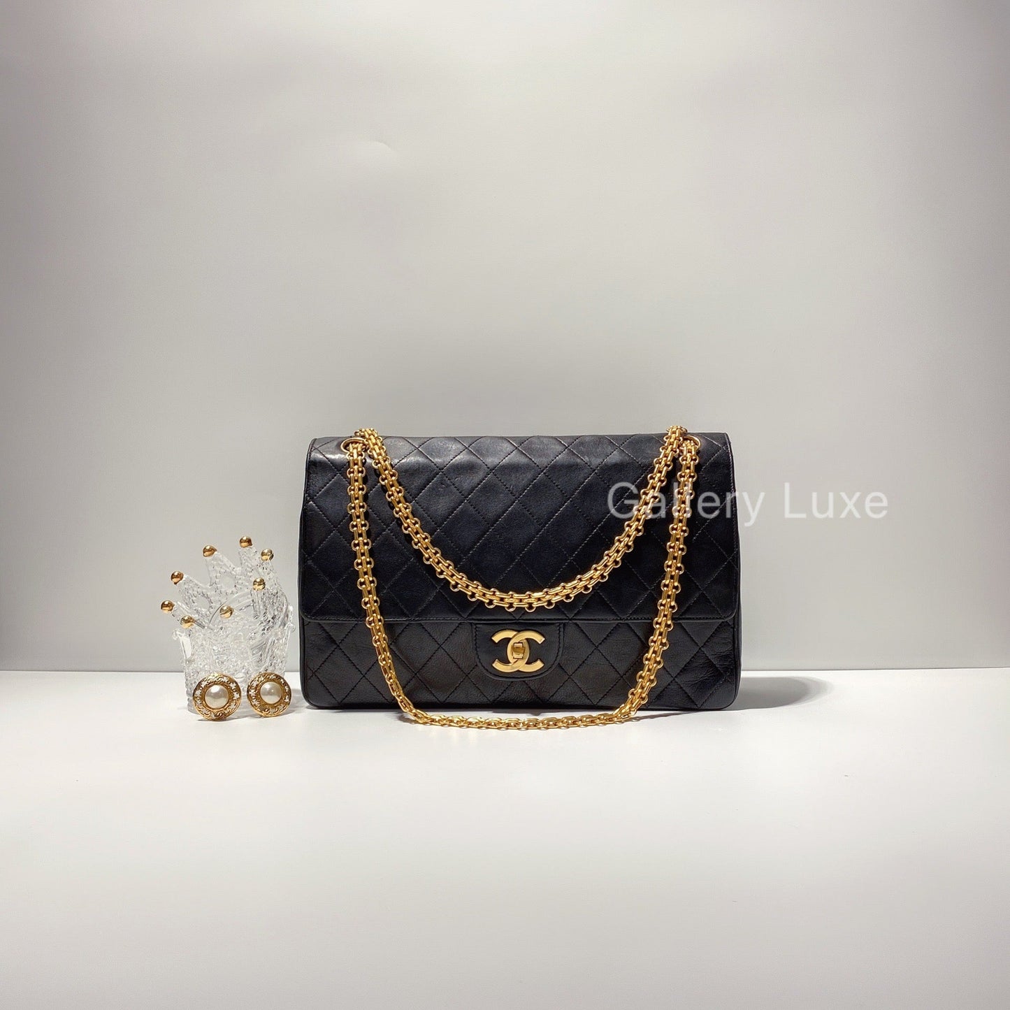 No.2511-Chanel Vintage Lambskin Classic Flap Bag