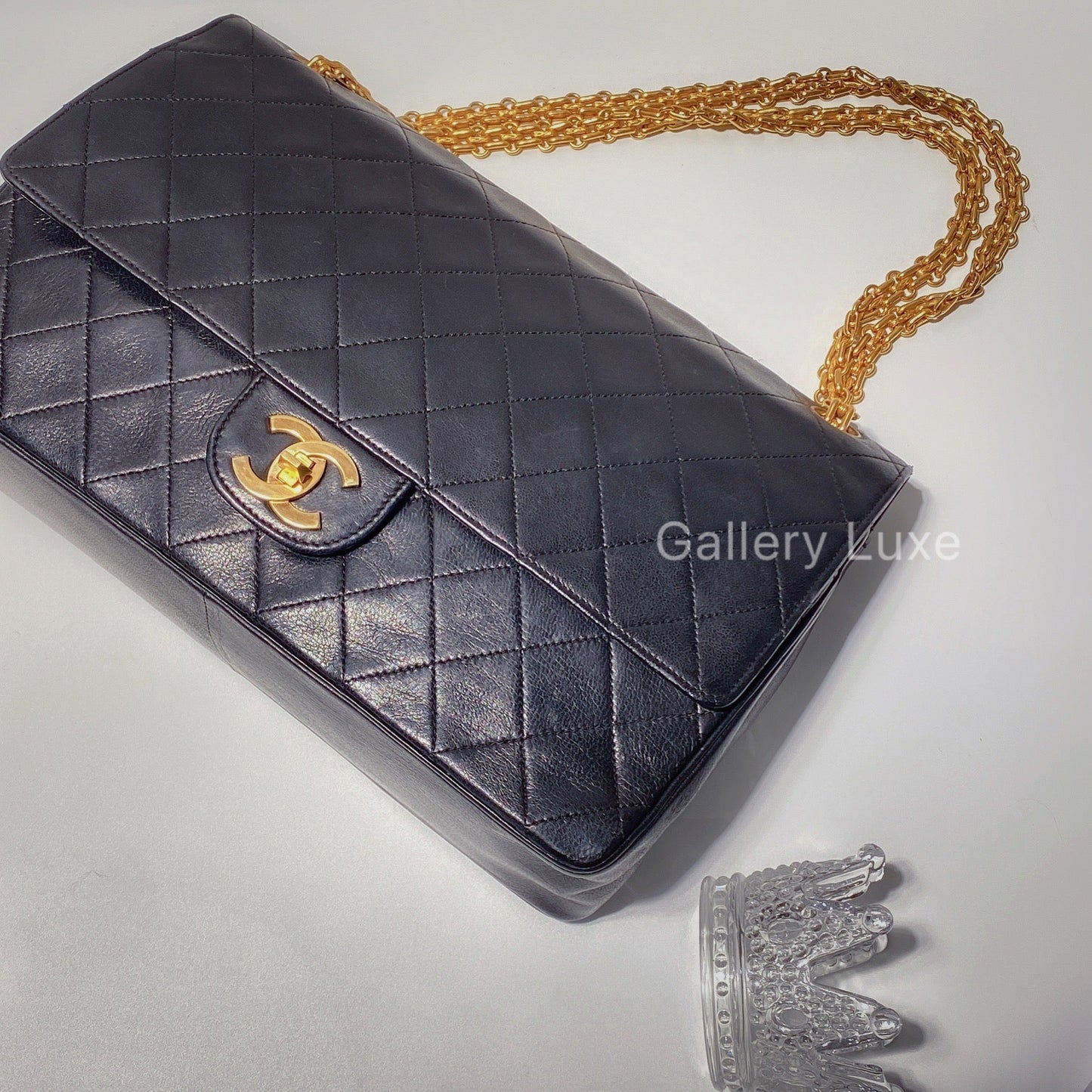 No.2511-Chanel Vintage Lambskin Classic Flap Bag