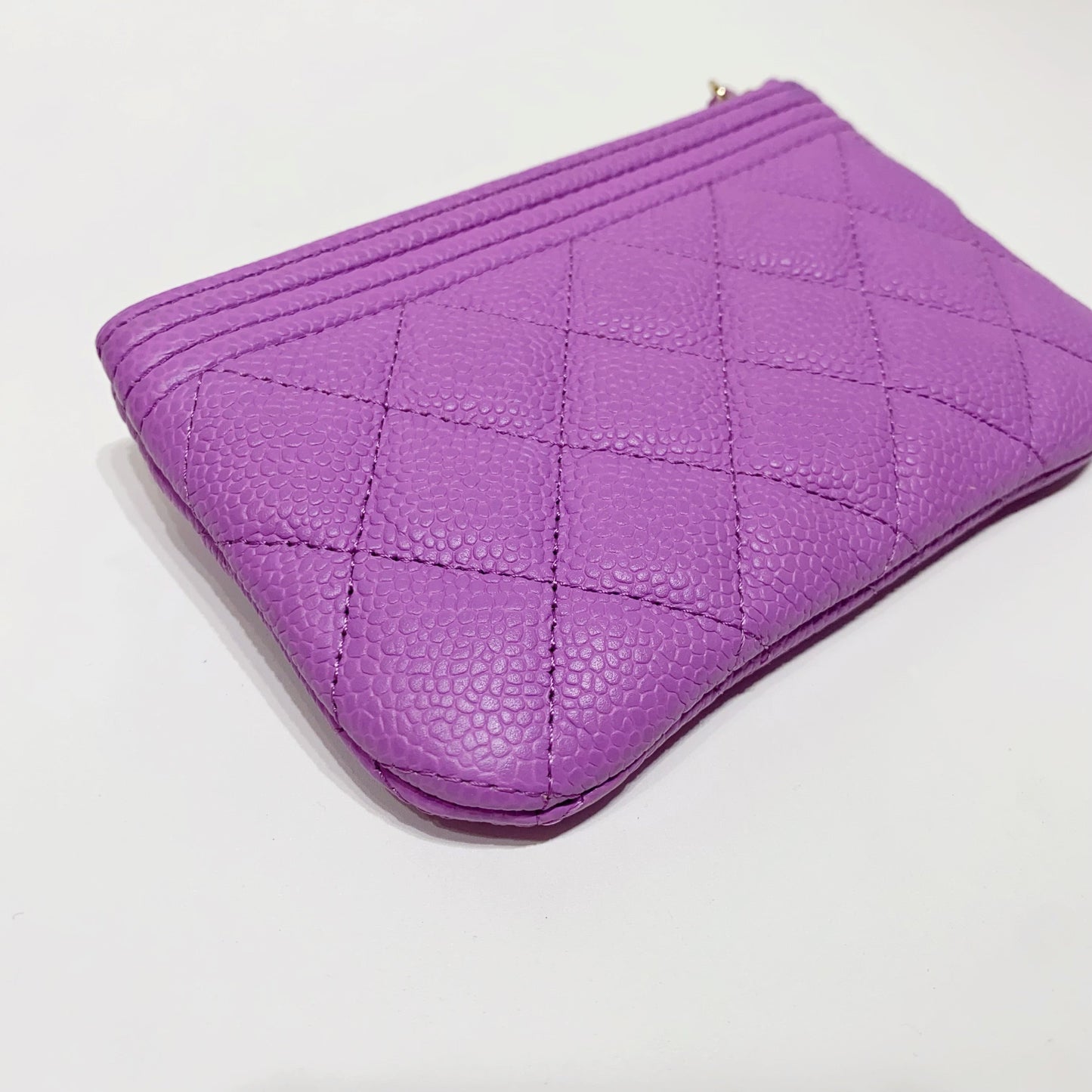 No.4219-Chanel Caviar Boy Mini O Case Pouch