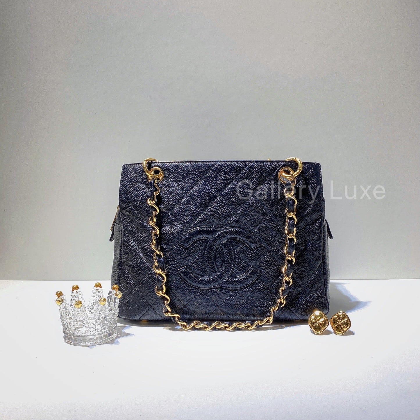 No.2825-Chanel Caviar Petite Timeless Tote Bag