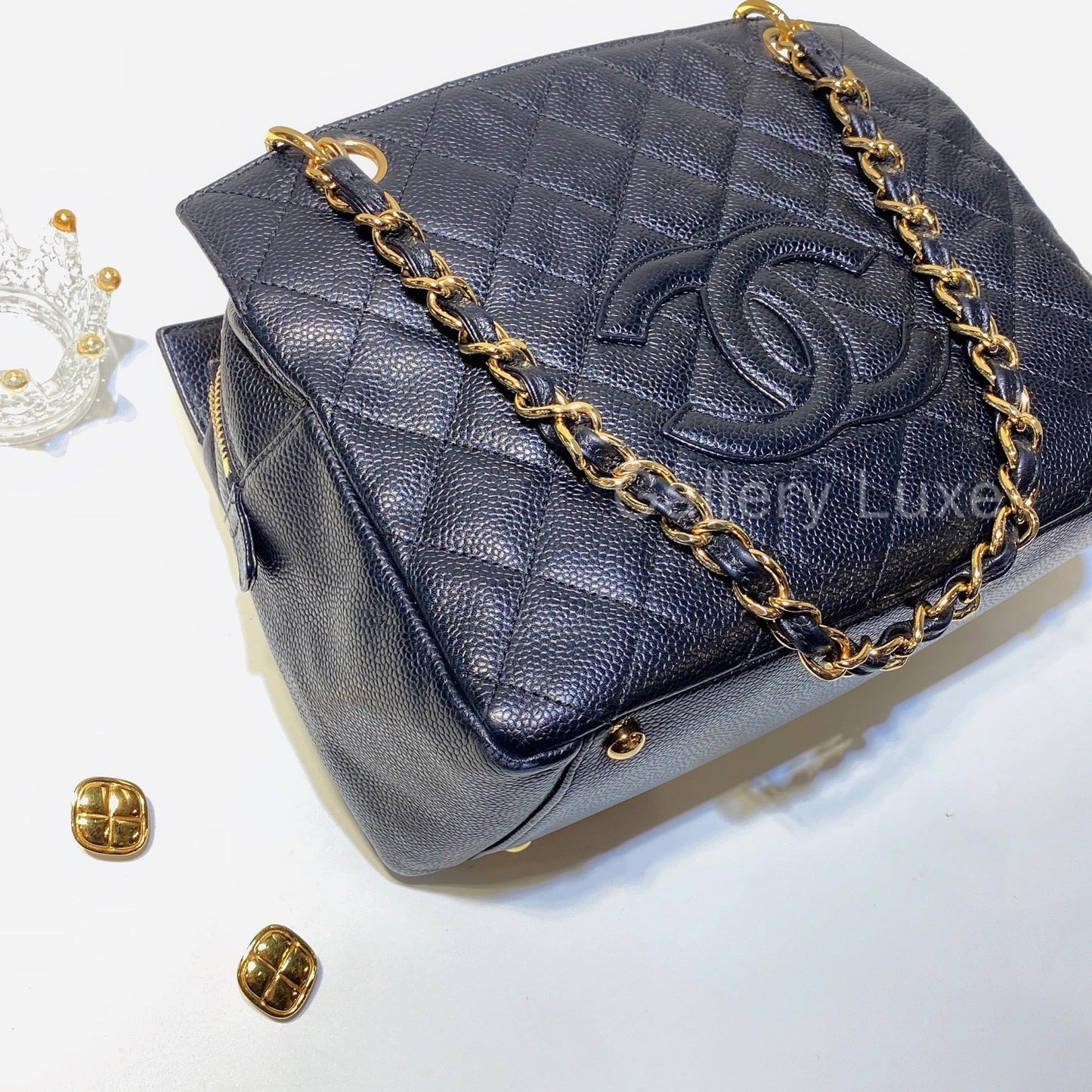 No.2825-Chanel Caviar Petite Timeless Tote Bag